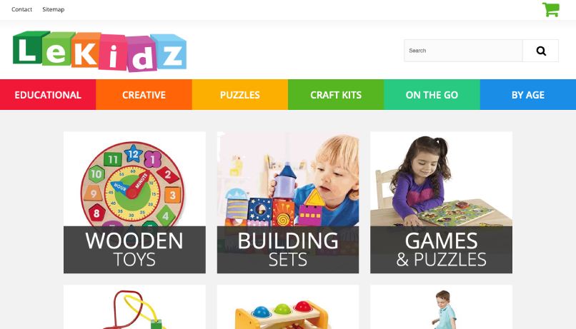 lekidz homepage