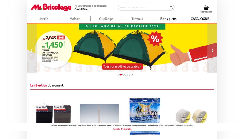 mr bricolage homepage